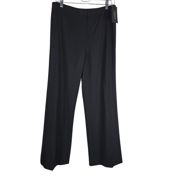 Lafayette 148 New York Business Work Wear Black Women's Dress Pants 8 NWT - Picture 1 of 5